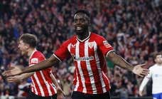 Iñaki Williams, tras un gol de película: “Me gustaría ir a echar un par de cervezas, pero estoy reventado”