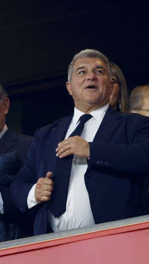 Joan Laporta. Reuters