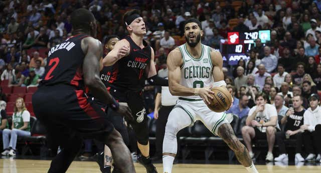 Una exhibición de tiro de Boston cierra las heridas del pasado en Miami