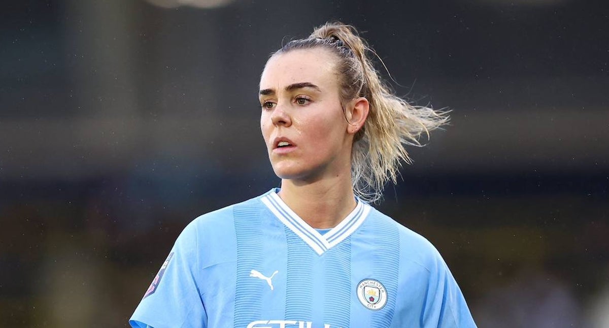 Jill Roord, durante un partido con el Manchester City.