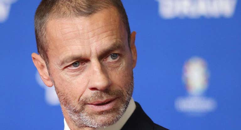 Aleksander Ceferin, presidente de la UEFA.