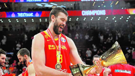 Marc Gasol, con España./ARCHIVO