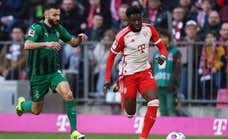 Preocupa la rodilla de Alphonso Davies