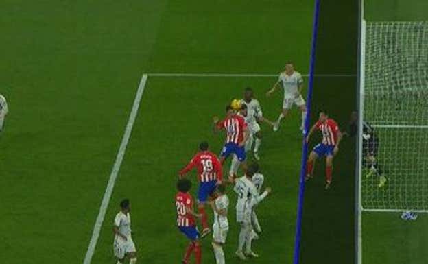 No habrá audios: el Atleti protestó un gol anulado a Savic y el Real Madrid, dos penaltis a Bellingham y Lucas
