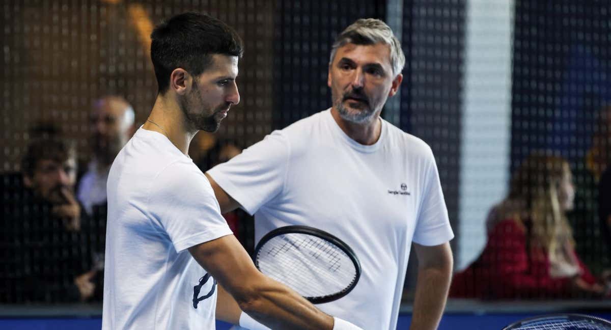 El entrenador de Djokovic habla de un Nole «de carne y hueso»: «Si había que perder, que fuera con Sinner»