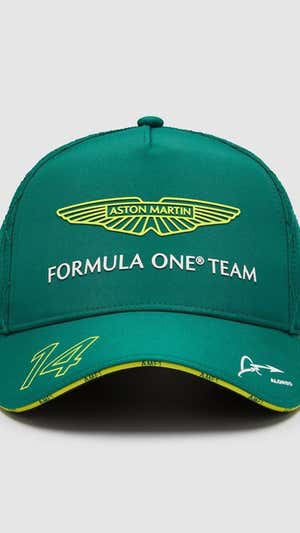 Nueva gorra de Fernando Alonso para 2024.  ASTON MARTIN F1