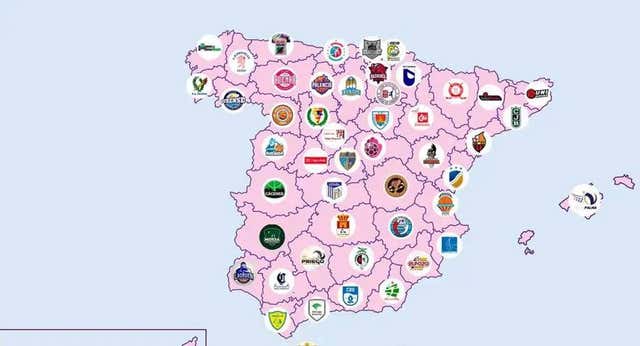 Cuál es el equipo más querido de cada rincón de España… sin contar el fútbol