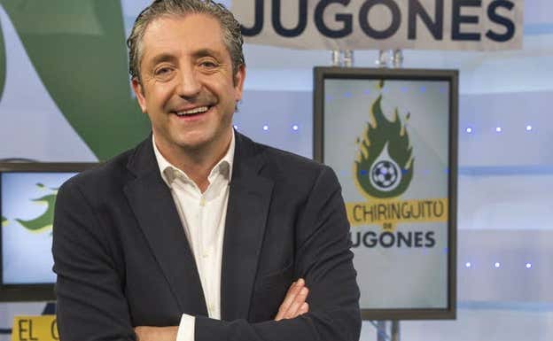 Pedrerol, en el plató de El Chiringuito.