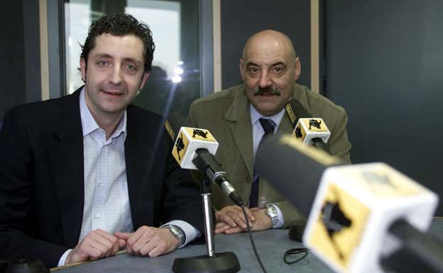 Pedrerol, con Ramos Marcos, en Intereconomía.