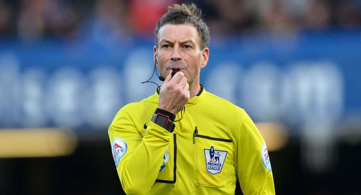 Mark Clattenburg fue árbitro de la Premier League entre 2004 y 2017./Getty Images