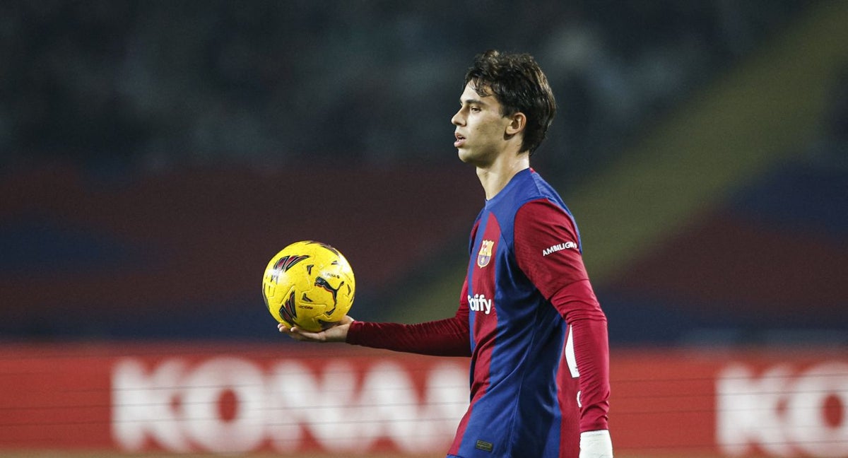 Joao Félix en el encuentro ante el Villarreal.