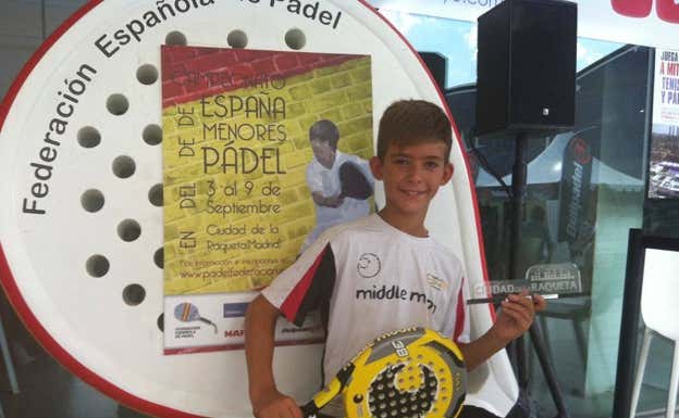 Kike Salas durante uno de los torneos. KIKE SALAS