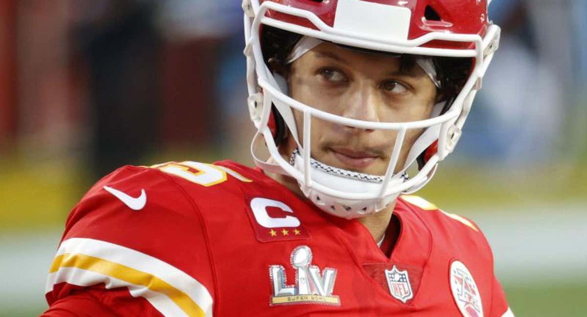 Patrick Mahomes en la Super Bowl LIV. /Foto no tratada