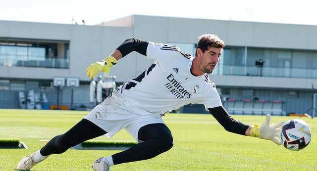 Courtois dispara el optimismo e inicia el entrenamiento con normalidad