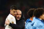 Guardiola se harta de 'súper hombres' y ataca al calendario: «Es demasiado, pero el negocio debe continuar...»