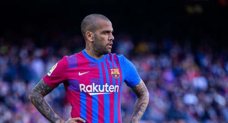 Dani Alves, en su última etapa como azulgrana.