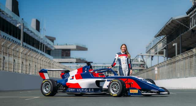 La inédita asociación entre la F1 Academy, Tommy Hilfiger y la única española en la parrilla