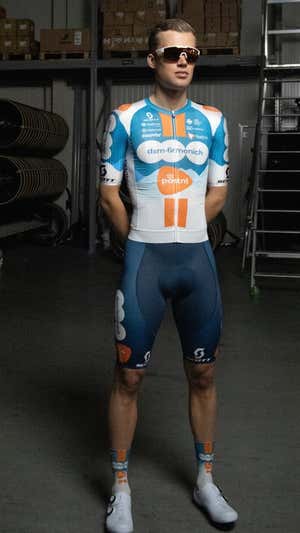 Imagen del equipo DSM-Firmenich-Post NL para la nueva temporada. DSM-FIRMENICH-POST NL