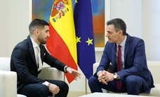 Pedro Sánchez promete el DNI español a Ilia Topuria: «Tu sueño se hará muy pronto realidad»