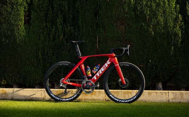 Bicicleta del equipo LIDL-Trek para la temporada 2024. LIDL-Trek