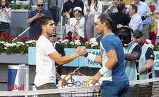 Nadal - Alcaraz en Las Vegas: horario y dónde ver el partido de Netflix