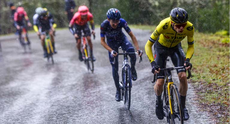 Jonas Vingegaard durante O Gran Camino.