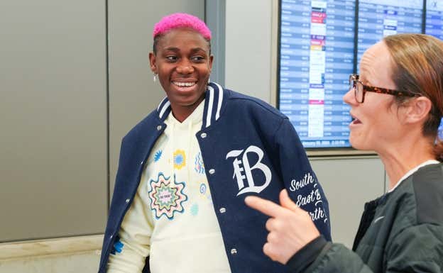 Oshoala, nueva jugadora de Bay FC.  BAY FC