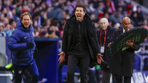 Clemente seguro que disfrutaría con el 'inédito' 1-5-5 del Cholo