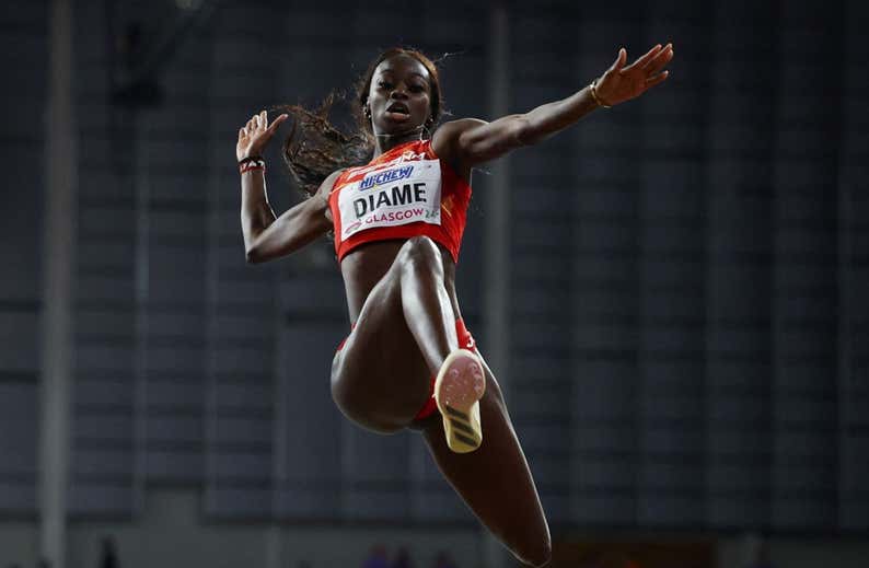 🥉 Fatima Diamé vuela  hasta el bronce mundial