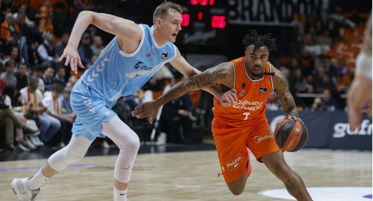 Chris Jones jugador del Valencia. /Efe