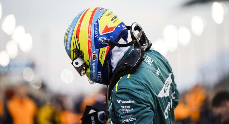 Fernando Alonso, durante el GP de Baréin 2024 de F1.