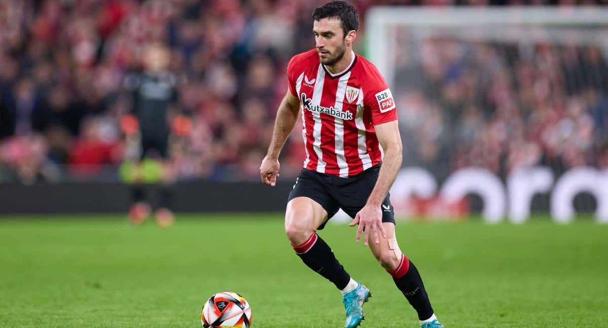 Iñigo Lekue, en un partido con el Athletic Club. /EP