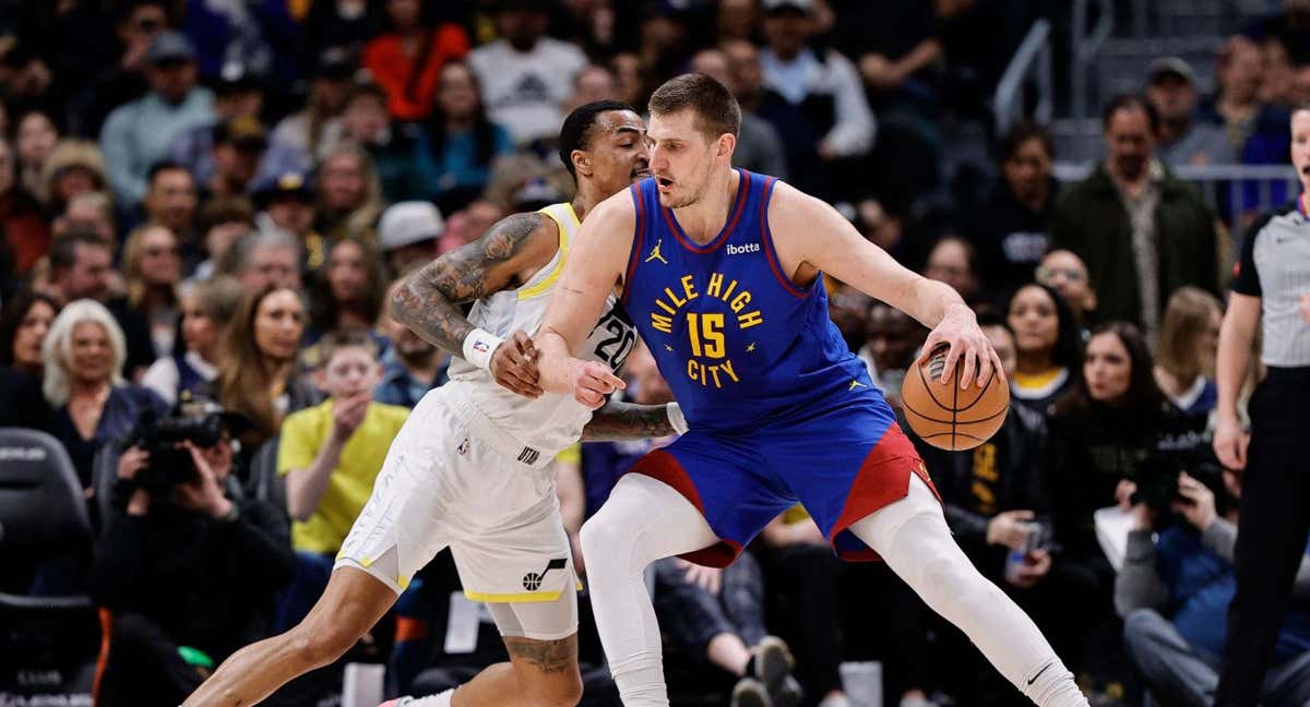 Nikola Jokic, durante un partido de los Nuggets. /Reuters