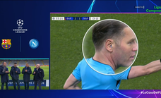 Un extraño pinganillo y la anécdota arbitral que nunca vio Mateu Lahoz: «UEFA lo debería explicar»