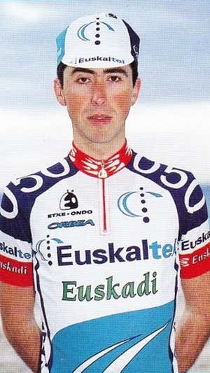 Joseba Beloki, con el maillot del Euskaltel Euskadi.