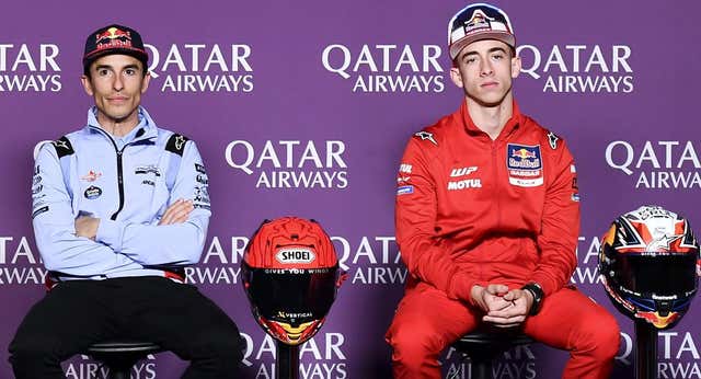 Marc Márquez y Acosta ante la prueba de comenzar un GP sin información