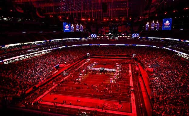 Un estadio de la NFL. AGENCIAS