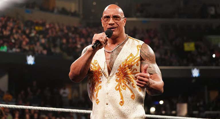 The Rock, en SmackDown.