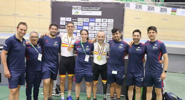 Medallas para Ricardo Ten, Luis Arcega y Alfonso Cabello en el Mundial de Pista, que ya piensan en París 2024