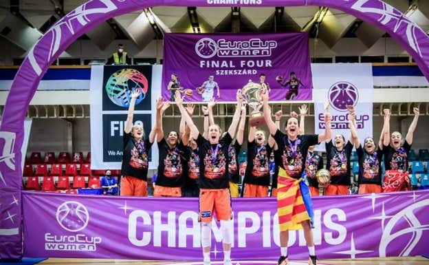 Valencia Basket levanta la Eurocup Women.  FIBA