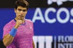 Alcaraz se impone a un mermado Monfils para meterse en octavos