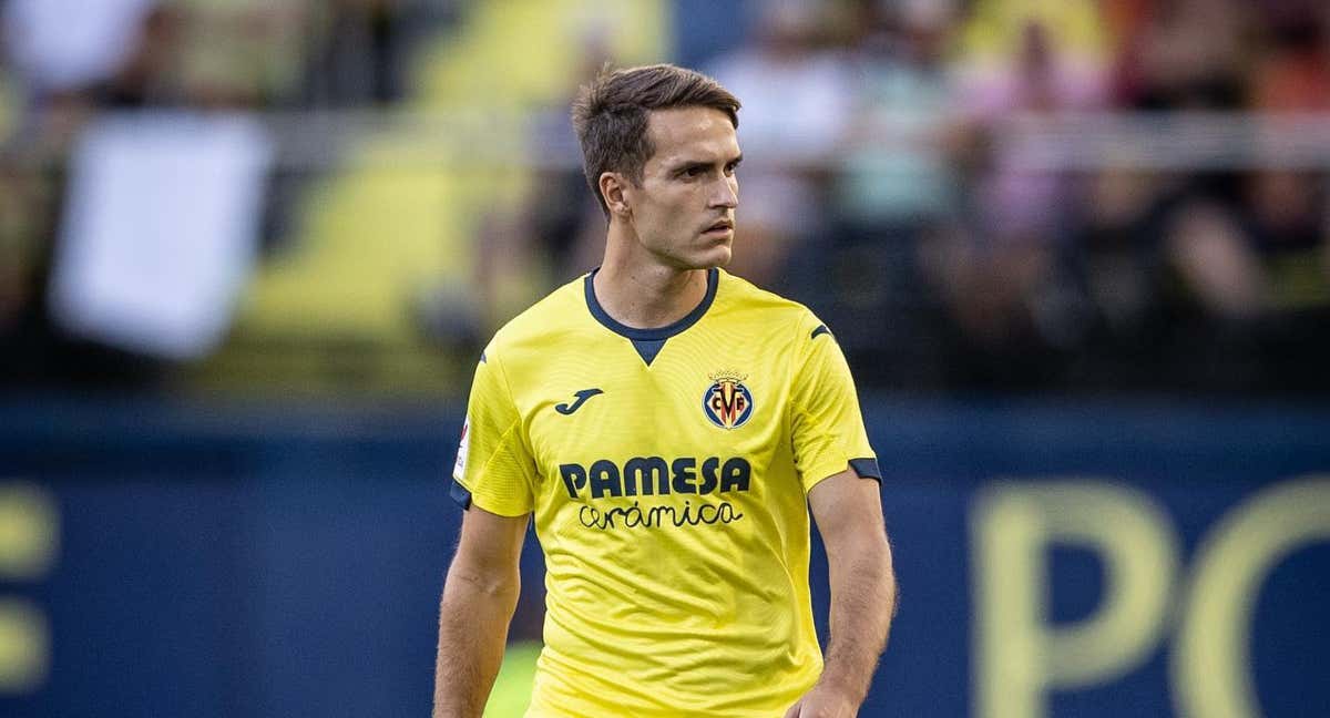 Denis Suárez con el Villarreal.