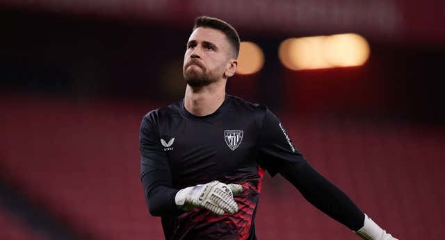 Unai Simón manda un mensaje en la previa copera: “En el vestuario lo vivimos con más calma que aparentemente desde fuera”
