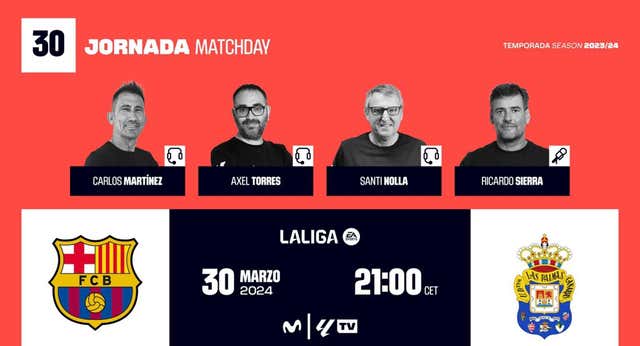 Santi Nolla comentará al Barcelona en Movistar: quién y cómo se realiza el casting de voces para LaLiga