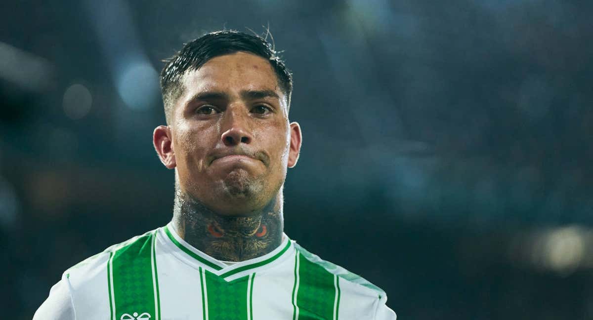 Chimy Ávila, con el Betis. /EFE