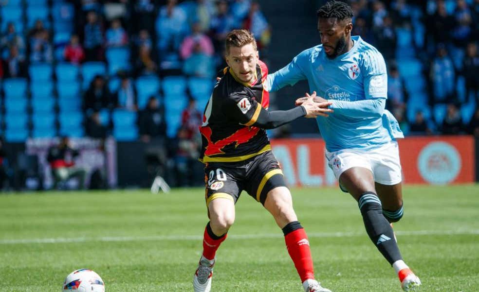 Hernández Hernández trunca el domingo de resurrección del Celta ante el Rayo