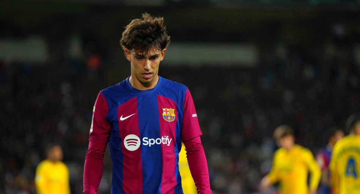 Joao Félix entregó el pase de gol en la victoria contra Las Palmas./AFP