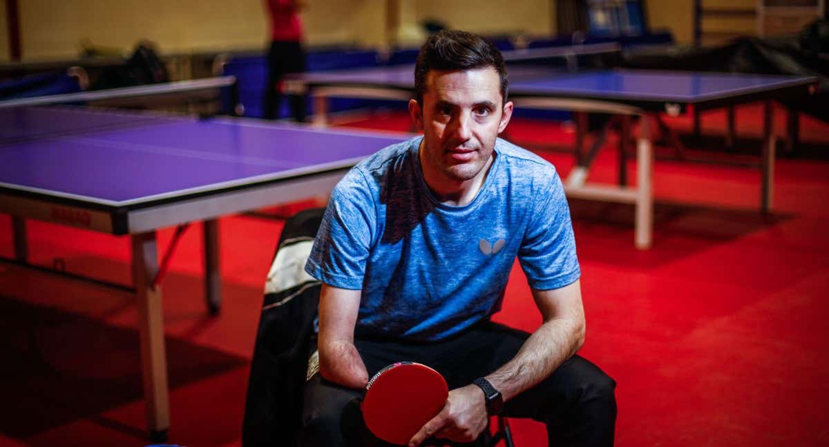El palista paralímpico José Manuel Ruiz.