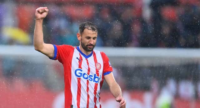 Christian Stuani, entre Hugo Sánchez, la leyenda del Girona y una capitanía en Champions