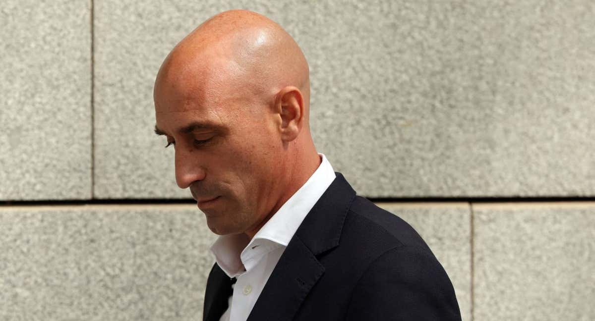 Luis Rubiales sale de la Audiencia Nacional en septiembre de 2023. /Thomas COEX / AFP